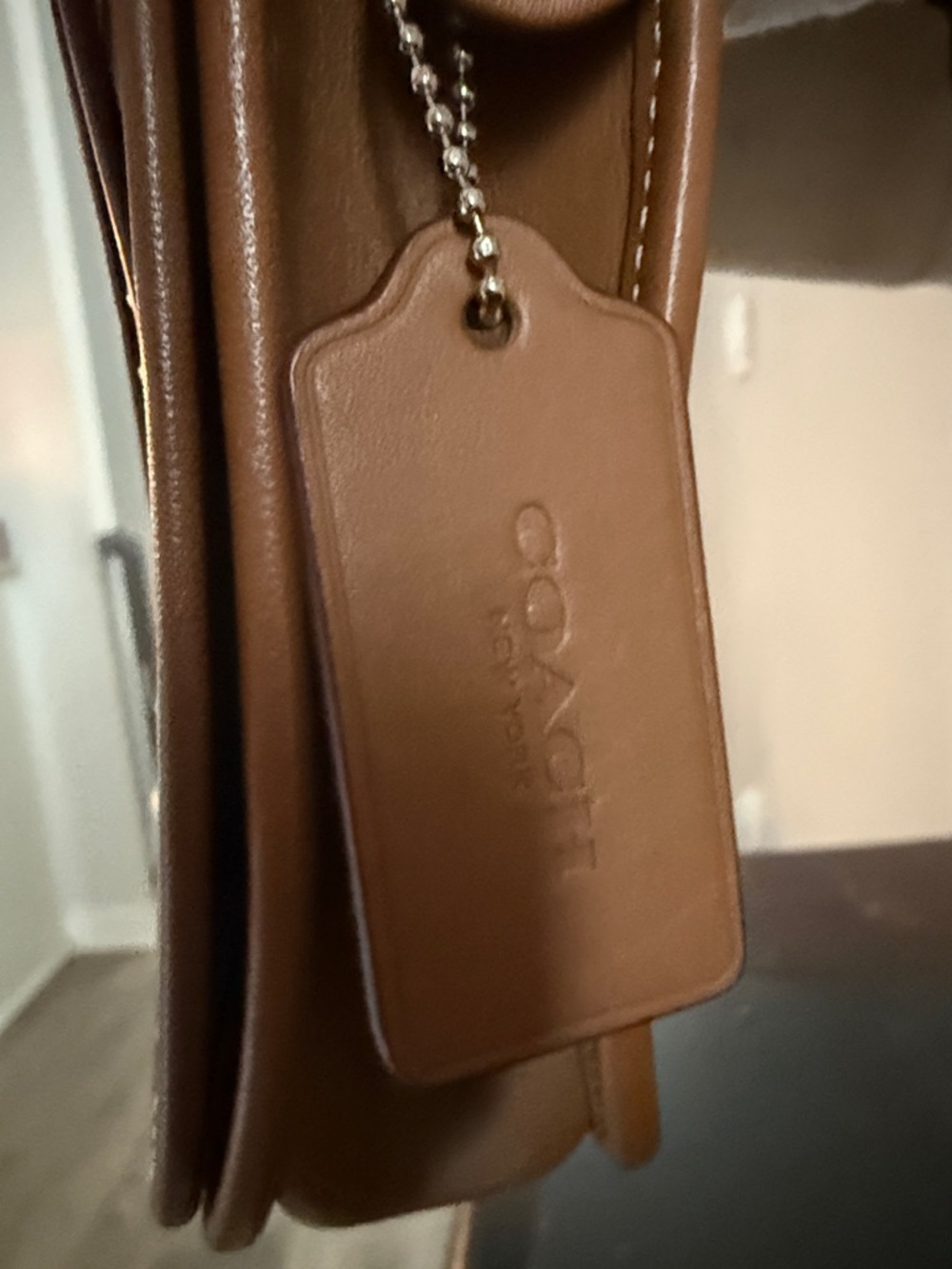 COACH Saddle Bag with Embellished Butterfly - Picture 2 of 9